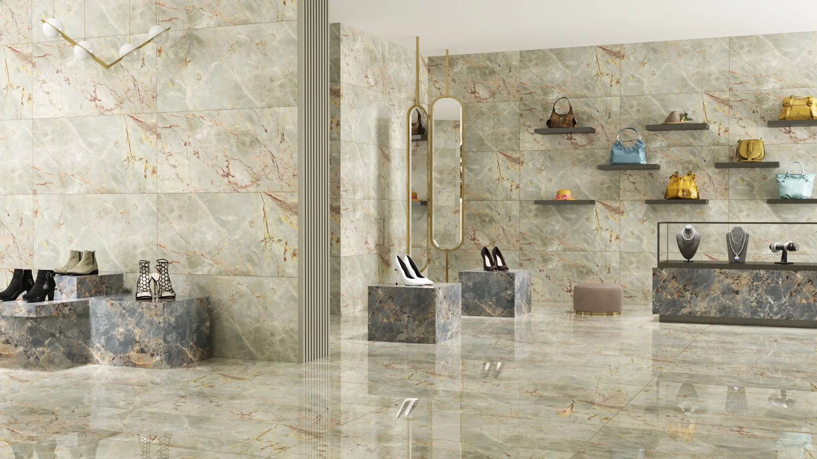 Transforming Spaces: Uses of 600x1200 Size Vitrified Tiles