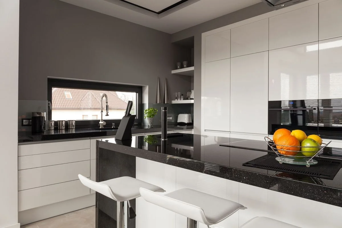 Popular Classic Black Kitchen Countertops 