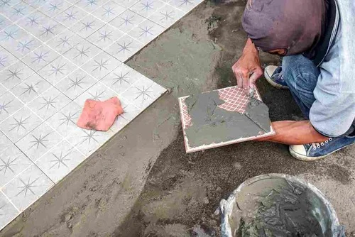 Prepare the Mortar Bed