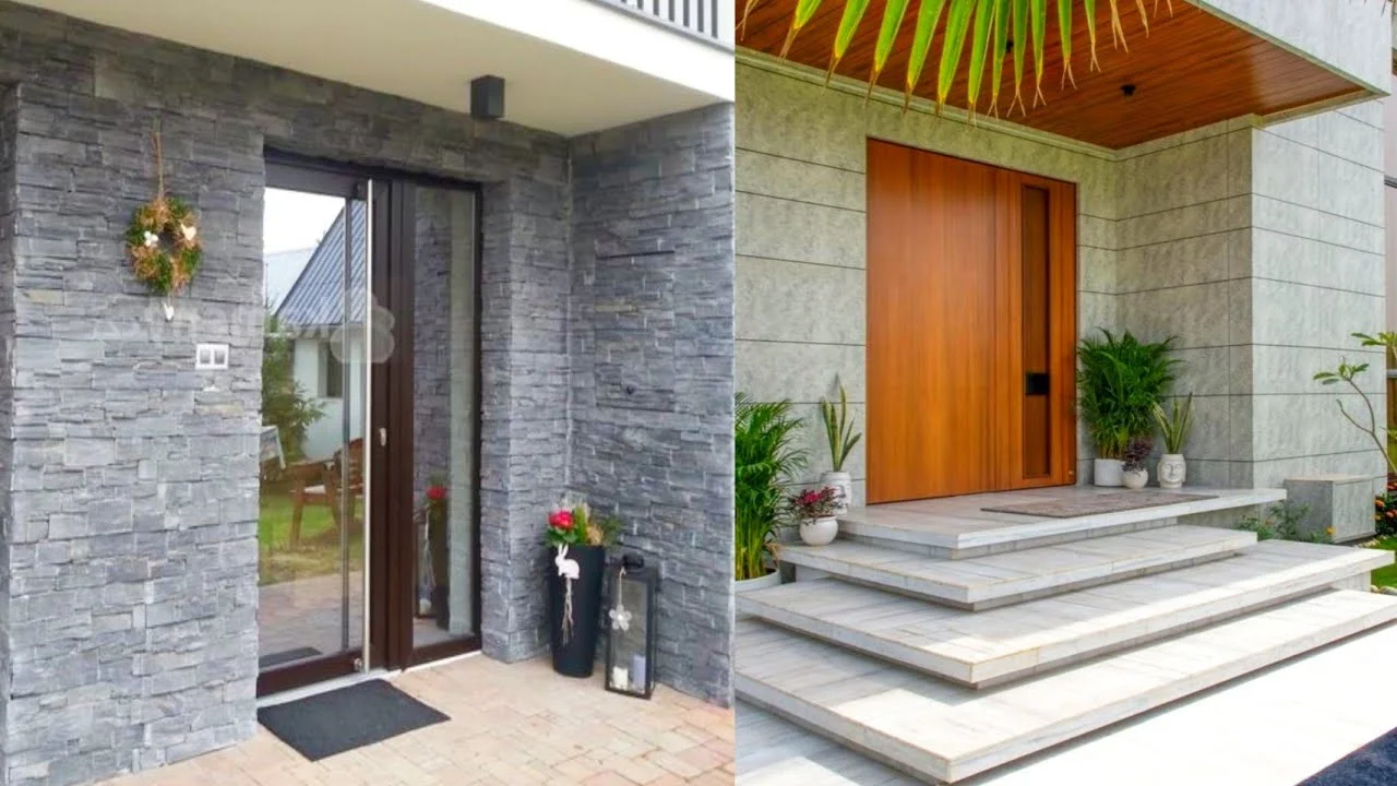 Best Portico Wall Tiles Design for Your Home