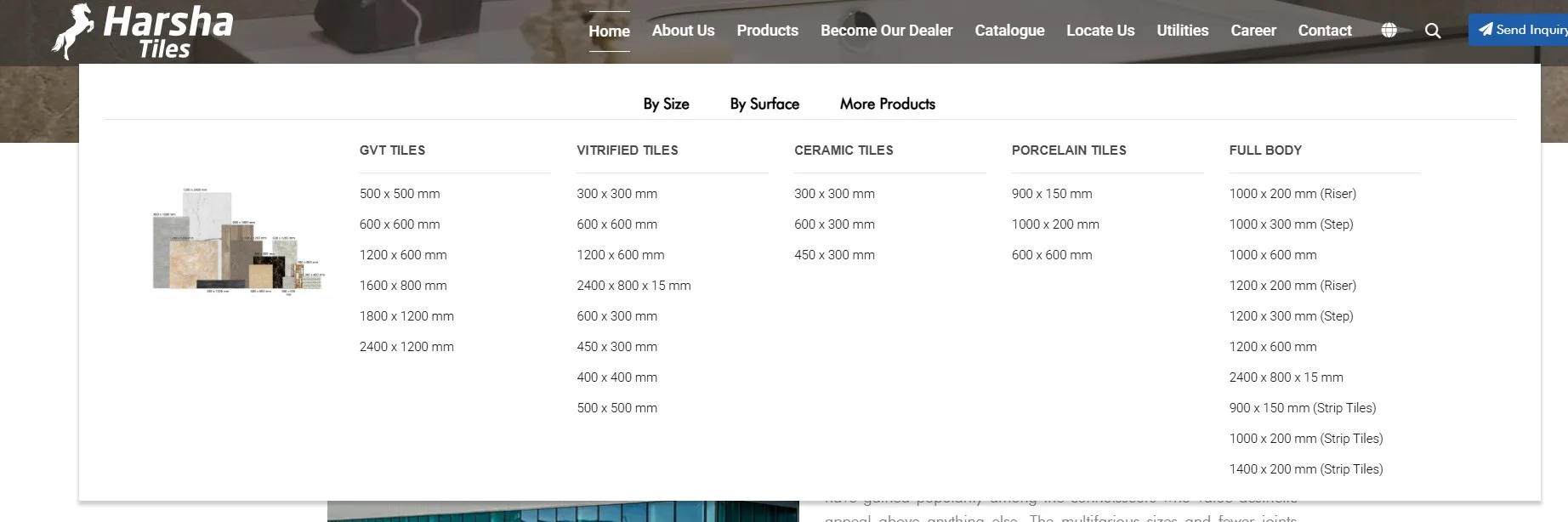 Harsha Tile Products