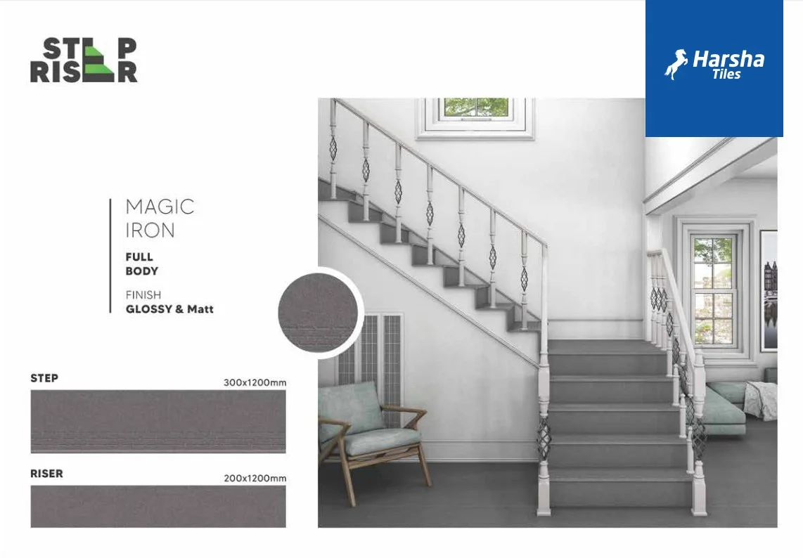 Modern Step & Riser Tile Designs