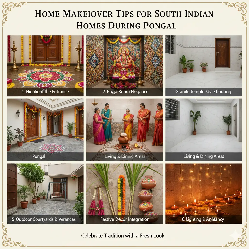 Home Makeover Tips for South Indian Homes During Pongal