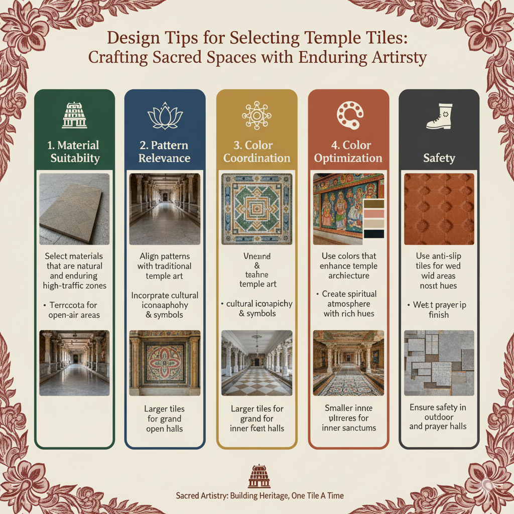 Design Tips for Selecting Temple Tiles
