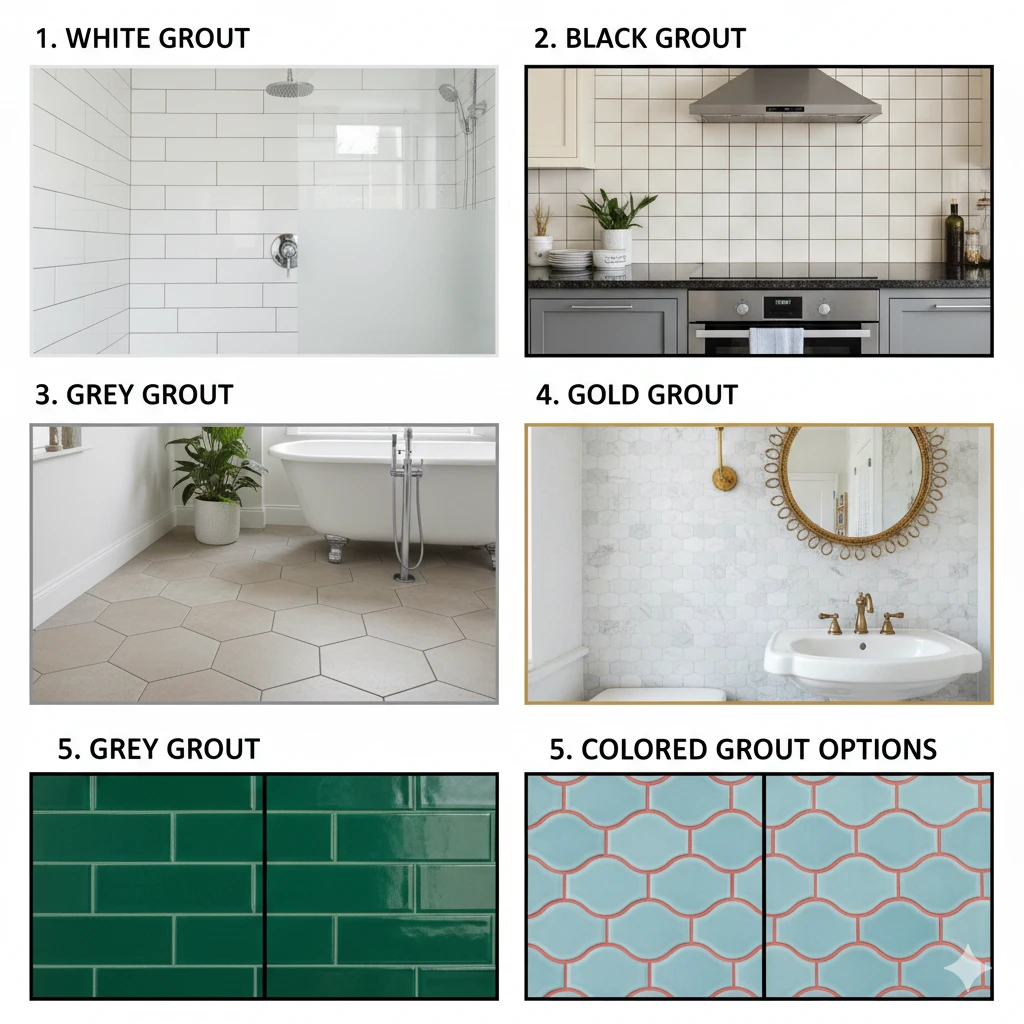 What Are the Best Grout Colors for Your Tiles?
