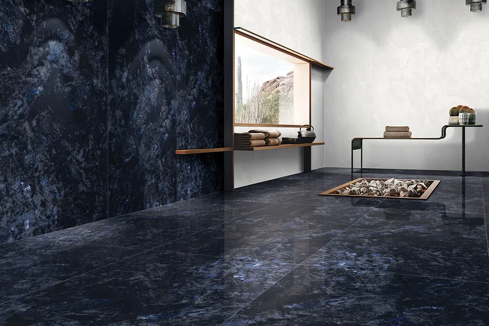 Granite-Finish Vitrified Tiles