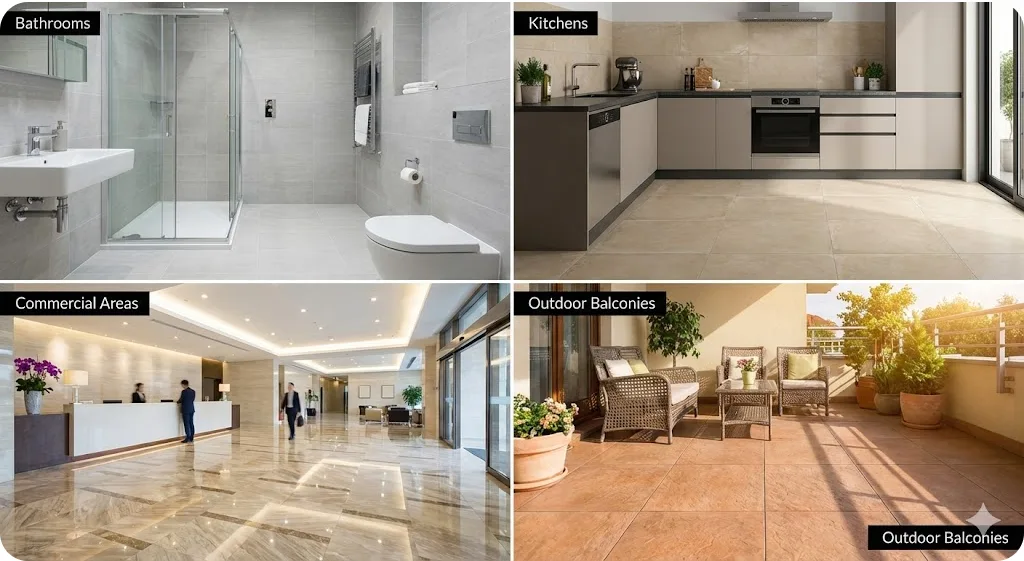 Where Can You Use GVT Tiles