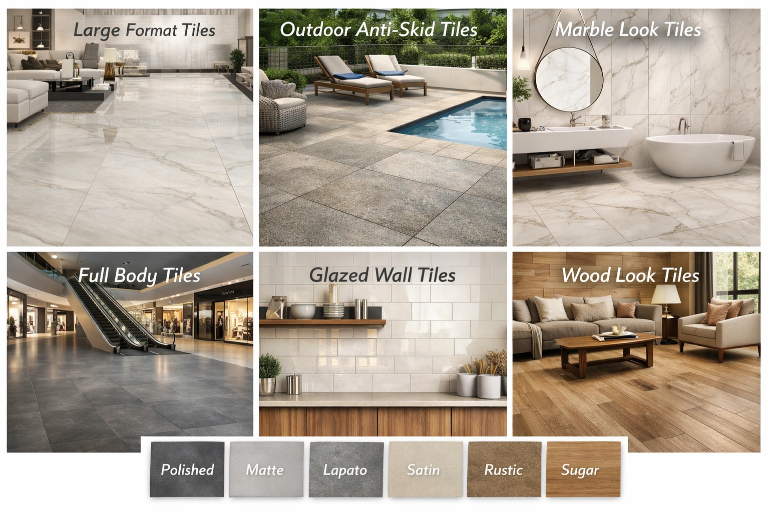 Top Porcelain Tile Collections Exported to Sri Lanka