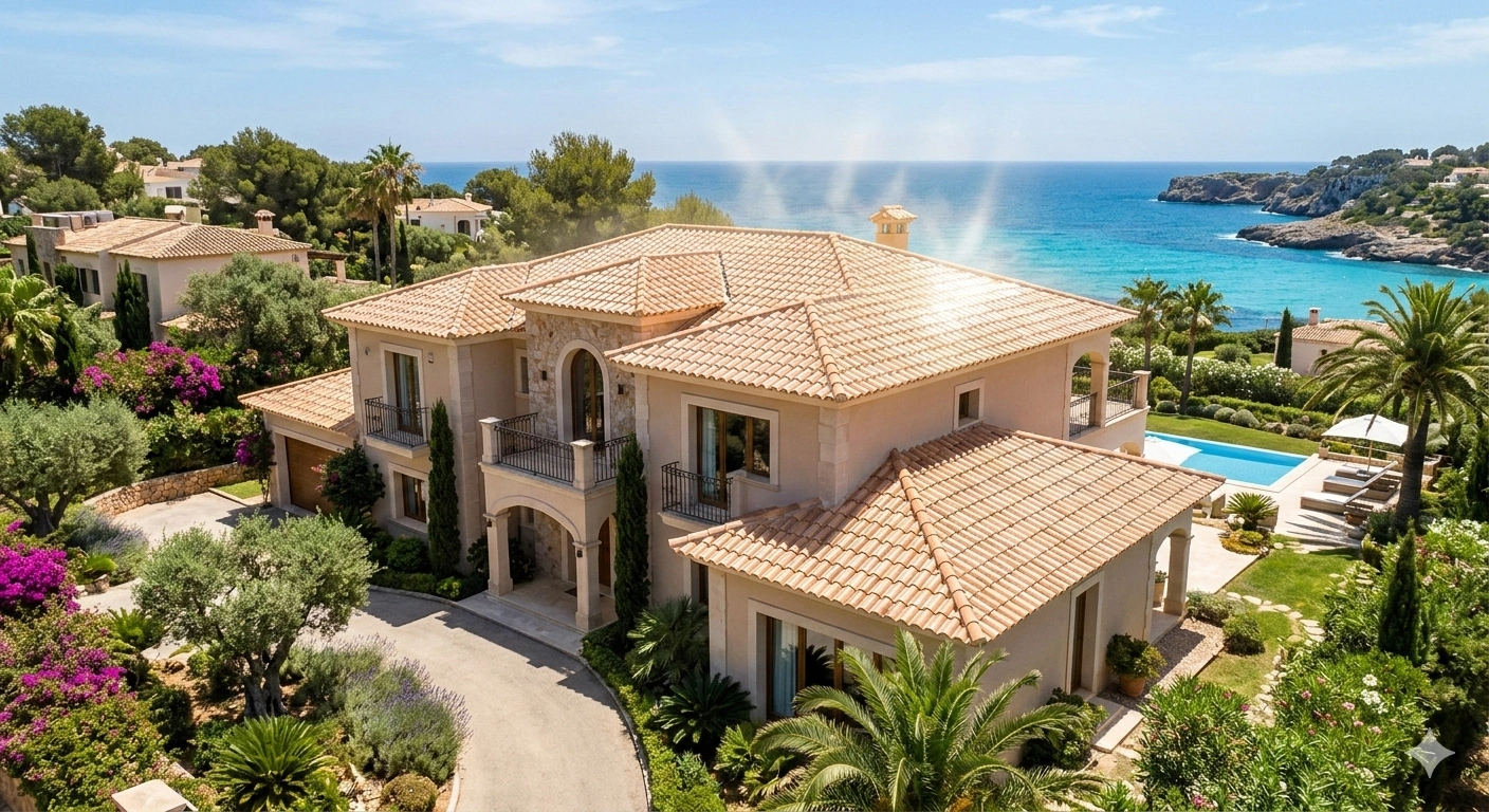 Reflective Ceramic Cool Roof Tiles