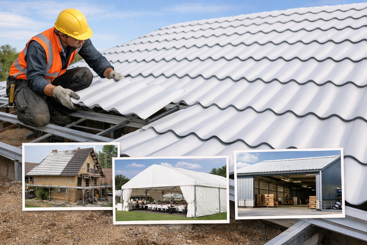 Lightweight Cool Roof Tiles