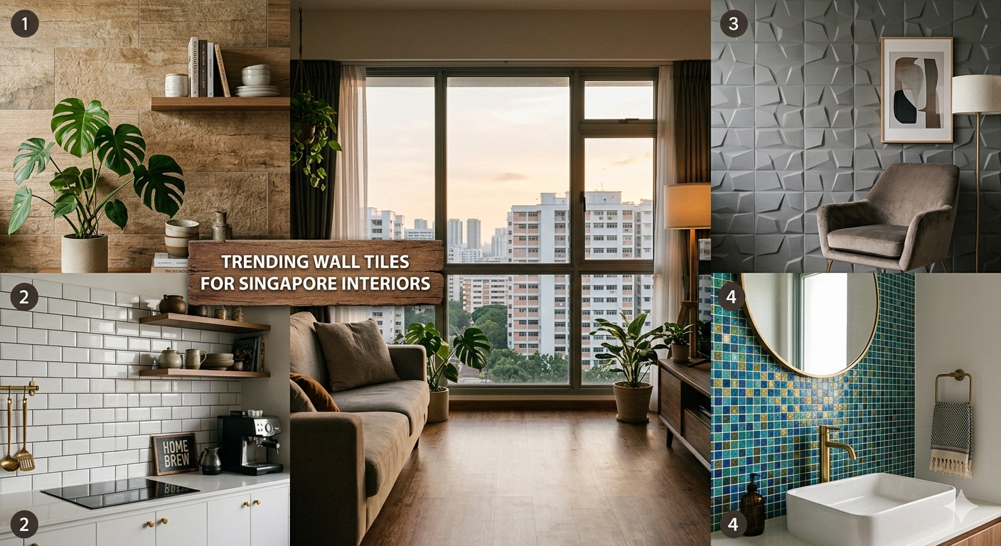 Trending Wall Tiles for Singapore