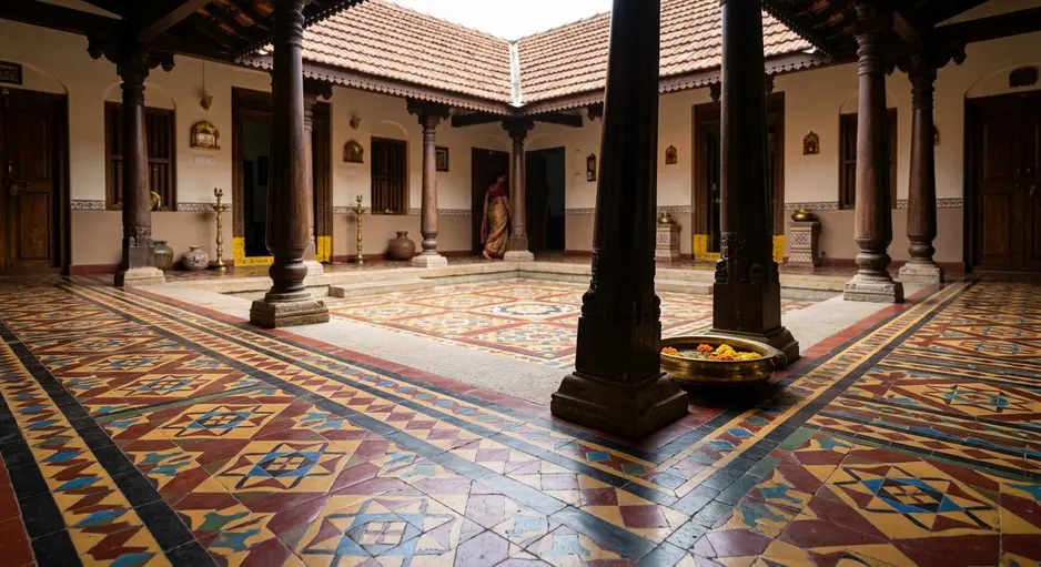 Chettinad Tiles for Traditional South Indian Homes