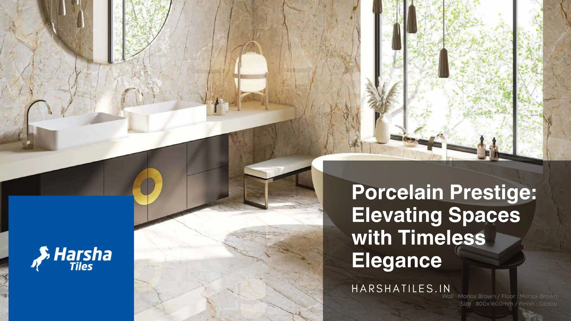 Porcelain Prestige: Elevating Spaces with Timeless Elegance