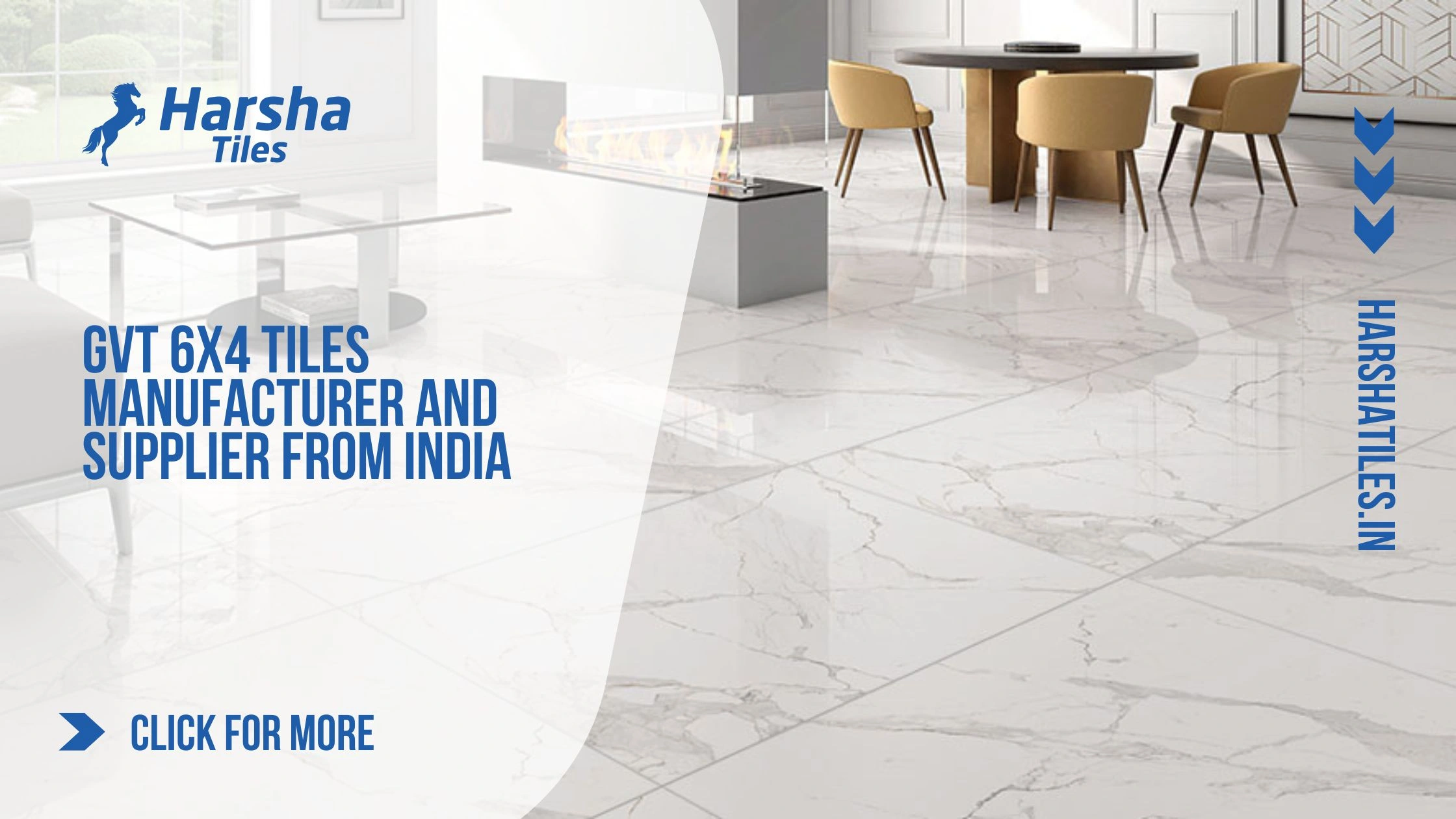 GVT 6x4 Tiles Manufacturer and Supplier from India