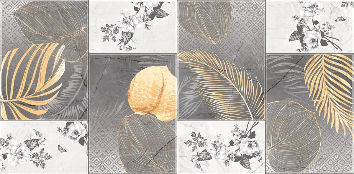GVT Tiles - 1200 x 600 mm - Carving - HT-7090 CV | Harsha Tiles